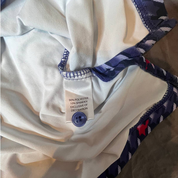 U.S. Open 122nd The Country Club Blue/Purple Short Sleeve Golf Polo- L - Picture 8 of 11